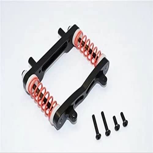for 1/8 RC Car YETI XL Monster Buggy Aluminium Front Bumper Absorber - 1SET Black