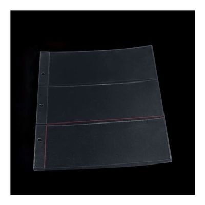 HANRUO 10 Pages/Batch Coin Photo Album PVC Collection Book Collection Coin Holder Protection Photo Album (Color : 3 Units-Paper Money)