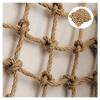 Rope Net for Kids, Playground Safety Nets Cargo Rope Ladder Truck Trailer Heavy Duty Netting Balcony Banister Stair Protection Fence Decor Grid (Size : 5 * 5m(16 * 16ft)) view 1
