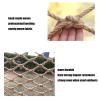Rope Net for Kids, Playground Safety Nets Cargo Rope Ladder Truck Trailer Heavy Duty Netting Balcony Banister Stair Protection Fence Decor Grid (Size : 5 * 5m(16 * 16ft)) view 3