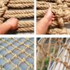 Rope Net for Kids, Playground Safety Nets Cargo Rope Ladder Truck Trailer Heavy Duty Netting Balcony Banister Stair Protection Fence Decor Grid (Size : 5 * 5m(16 * 16ft)) view 4