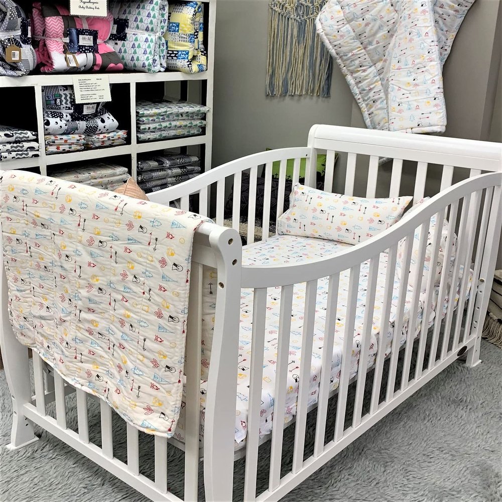 Home&Manor 5-Piece Baby Bedding Set