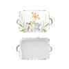 Deven Cute Animals Greenery Personalized Large Storage Baskets for Organizing Shelves with Handle,Closet Decorative Storage Bins for Toy, Bathroom,Nursery,Home 1 Pack view 4