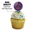 Alcorn Braves Cupcake Picks Toppers Decoration Set of 6 view 3