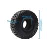 Rchobbytop 4PCS 1.9 Inch Tires OD 5 Inch / 128mm Rubber Tyres with Foam Inserts for 1/10 RC Rock Crawler Axial SCX10 SCX10 II 90046 90047 SCX10 III AXI03007 TRX6 TRX4 RC4WD D90 D110 view 2