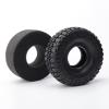 Rchobbytop 4PCS 1.9 Inch Tires OD 5 Inch / 128mm Rubber Tyres with Foam Inserts for 1/10 RC Rock Crawler Axial SCX10 SCX10 II 90046 90047 SCX10 III AXI03007 TRX6 TRX4 RC4WD D90 D110 view 4
