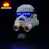 Brick Shine Light Kit for Stormtrooper Helmet 75276 (Model Set is not Included) (Remote) view 3