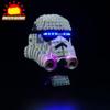 Brick Shine Light Kit for Stormtrooper Helmet 75276 (Model Set is not Included) (Remote) view 4