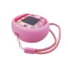 xcivi Silicone Cover and Lanyard for Tamagotchi Pix Virtual Interactive Pet Game Machine, Silicone Shell Compatible with New Tamagotchi PIX (Pink) view 2