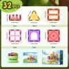 Soyee Magnetic Tiles Toddler Toys Magnetic Building Blocks for Kids Ages 3-12 STEM Educational Toys for Girls & Boys Sensory Toys for Kids with Autism Classroom Must Haves view 4
