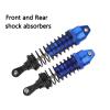 Rchobbytop RC Shock Absorber Set 4-Pack Front & Rear Oil Shocks Navy Blue Aluminum Shock Absorber Damper Upgrade Parts for Slash 1/10 4x4 4WD 2WD Rustler Stampede, Replacement for Part #5862 view 4