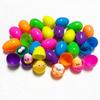 JoFAN 24 Pack Plastic Prefilled Easter Eggs with Easter Mochi Squishy Toys Inside for Kids Boys Girls Toddlers view 2