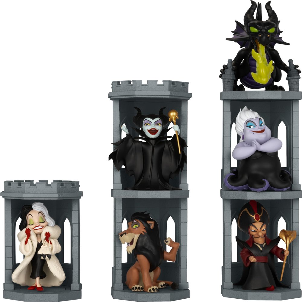 Beast kingdom - Disney Villains - Tower Series - Blind Box 6ct Set