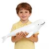 SmilerSmile Simulated Ocean Big Animal, One pc 15 Inch Soft Filled Rubber Sea Educational Toys (Beluga) view 1