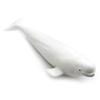 SmilerSmile Simulated Ocean Big Animal, One pc 15 Inch Soft Filled Rubber Sea Educational Toys (Beluga) view 3