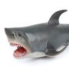 SmilerSmile Simulated Ocean Big Animal, One pc 15 Inch Soft Filled Rubber Sea Educational Toys (Great White Shark) view 4