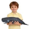 SmilerSmile Simulated Ocean Big Animal, One pc 15 Inch Soft Filled Rubber Sea Educational Toys (Sperm Whale) view 1