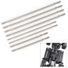 Rchobbytop 8pcs Stainless Steel Links Set 12.8" (324mm) Wheelbase Linkage Pull Rod for TRX-4 Defender 1/10 RC Crawler view 3