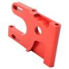 Aluminum Motor Mount Replacement Part # 03007 for HSP 1/10 RC Car Buggy Truck 94123 94103 94107 94110 94111 94112 94113 94115 94124 94170 Nitro Upgrade to Electric Powered, Red view 4