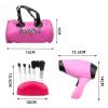 Rhinoon Beauty Hair Stylist Set, Toy Blow Dryer, Curler, Scissors, Comb, Salon Set Toys Pretend for view 3
