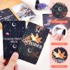 BWTY Best wishes to you Time Oracle Cards for Beginners with Meanings on Them 60 PCS Adventure Divine Timing Tarot Deck Set for Love, Energy, Soulmate, Work, Friendship, Spirit and Past Life. view 4