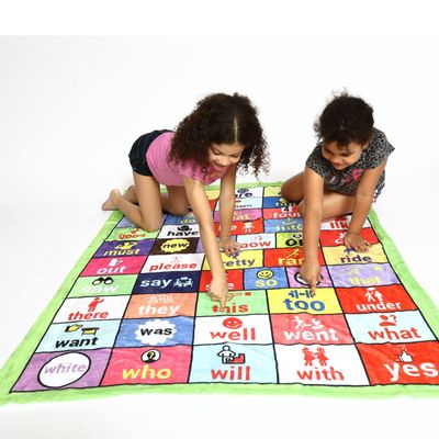Frazzels Sight Word Blanket with DOLCH Primer System with 50 inch x 60 inch