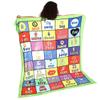 Frazzels Blanket Decorated with Sight Words - DOLCH - PRE-Primer - 50" x 60" view 1