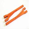 for HPI 1/8 Savage 21 25 SS 3.5 4.6 Flux X XL 85238 Aluminum Front Or Rear Upper Arm Orange view 2
