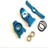 for Traxxas 1/16 Mini E-Revo Slash 4WD Summit 7043 Aluminum Steering Assembly with Bearing Blue view 1