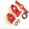 for Traxxas 1/16 Mini E-Revo Slash 4WD Summit 7043 Aluminum Steering Assembly with Bearing Red view 1