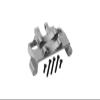 GPM For Axial 1:24 SCX24 Deadbolt AXI90081 Upgrade Parts Aluminum Servo Mount - 6Pc Set Gray Silver view 1