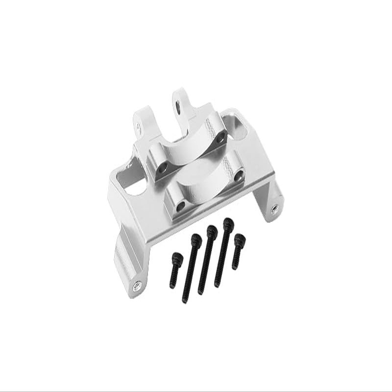 GPM For Axial 1:24 SCX24 Deadbolt AXI90081 Upgrade Parts Aluminum Servo Mount - 6Pc Set Silver