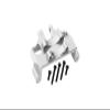 GPM For Axial 1:24 SCX24 Deadbolt AXI90081 Upgrade Parts Aluminum Servo Mount - 6Pc Set Silver view 1