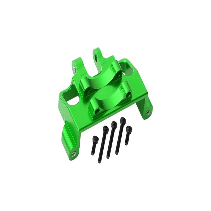GPM For Axial 1:24 SCX24 Deadbolt AXI90081 Upgrade Parts Aluminum Servo Mount - 6Pc Set Green