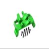 GPM For Axial 1:24 SCX24 Deadbolt AXI90081 Upgrade Parts Aluminum Servo Mount - 6Pc Set Green view 1