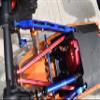 Axial 1/10 RBX10 Ryft 4WD Rock Bouncer AXI03005 Upgrade Parts Aluminum Rear Chassis Links Parts Tree - 2Pc Set Red view 3