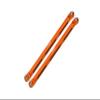 Axial 1/10 RBX10 Ryft 4WD Rock Bouncer AXI03005 Upgrade Parts Aluminum Rear Chassis Links Parts Tree - 2Pc Set Orange view 1