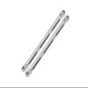 Axial 1/10 RBX10 Ryft 4WD Rock Bouncer AXI03005 Upgrade Parts Aluminum Rear Chassis Links Parts Tree - 2Pc Set Silver view 1