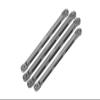 Axial 1/10 RBX10 Ryft 4WD Rock Bouncer AXI03005 Upgrade Parts Aluminum Front Upper & Lower Chassis Links Parts Tree - 4Pc Set Gray Silver view 1