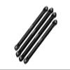 Axial 1/10 RBX10 Ryft 4WD Rock Bouncer AXI03005 Upgrade Parts Aluminum Front Upper & Lower Chassis Links Parts Tree - 4Pc Set Black view 1