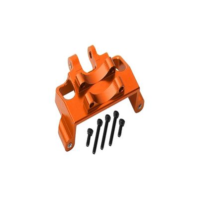 GPM For Axial 1:24 SCX24 Deadbolt AXI90081 Upgrade Parts Aluminum Servo Mount - 6Pc Set Orange