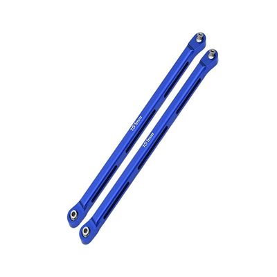 Axial 1/10 RBX10 Ryft 4WD Rock Bouncer AXI03005 Upgrade Parts Aluminum Rear Chassis Links Parts Tree - 2Pc Set Blue