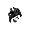 GPM For Axial 1:24 SCX24 Deadbolt AXI90081 Upgrade Parts Aluminum Servo Mount - 6Pc Set Black view 1