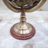 Vimal Nautical Brown Antique Brass Armillary Nautical Marine Sphere World Globe Size Height 8 Inch Approx Diameter: 5 inches Approx view 2