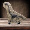 XINDAM Resin Brachiosaurus Dinosaur Fossil Statue Model Simulated Skeleton Home Office Display Decorative Craft Box Decoration (Style 7) view 2