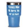 Puzzles Make Me Happy. You, not so much. 30oz Tumbler, Puzzles Present From, Inappropriate Stainless Steel Tumbler For Friends view 1