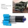Dilwe RC Motor Gear Box Set, RC Transmission Gear Box with 370 Motor RC Accessories for WPL B1 B1 C14 C14 1/16 Truck RC Car Replacement Parts(Blue) view 2