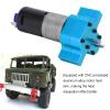 Dilwe RC Motor Gear Box Set, RC Transmission Gear Box with 370 Motor RC Accessories for WPL B1 B1 C14 C14 1/16 Truck RC Car Replacement Parts(Blue) view 3
