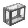 Anthouse.ES - 3D Aquarium-Style Natural Ant Farm - Sand Ant Farm - Complete Kit with Sand and Accessories - Starter Model 20x10x10 cm - Grey Color view 2