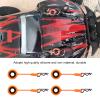 Dilwe RC Car Shell Body Clip RC Accessories, 4PCS RC Car Shell Body Fixed Clips Upgrade Parts Universal for 1/10 Model Car, RC Car Body Clips RC Car Replacement Parts(Orange) view 3